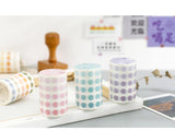 Colorful Washi Dots: 10 Designs - MyPaperPandaShop