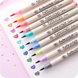 Fabricolor Calligraphy Brush Pens: Set of 10