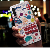 Illustrated Embossed iPhone Cases