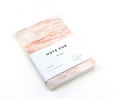 'Note For' Silence Marble Notebook - MyPaperPandaShop