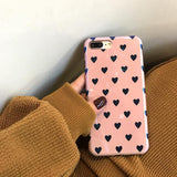 Blu-ray Laser Gradient Case For iPhone X 8 Love Heart Phone Cases For iPhone 6 6S 7 8 Plus Glossy Soft Silicon Back Cover - MyPaperPandaShop