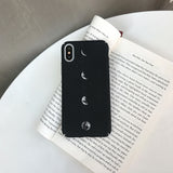 Phases of Moon iPhone Case
