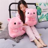 Chubby Pink Pig Plushie