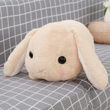 Lop rabbit pillow cartoon plush head rabbit - MyPaperPandaShop