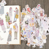 Illustrated Girl Stickers Set - MyPaperPandaShop
