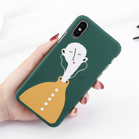 Abstract Humans iPhone Case