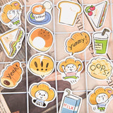 Yummy Bread Sticker Set - MyPaperPandaShop
