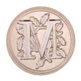 Floral Alphabets Wax Seal Stamps: All letters