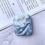 White Marble Case for Airpods Earphone Case - MyPaperPandaShop