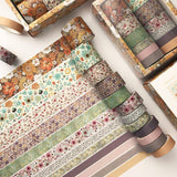 Vintage Washi Tape Set of 12: 8 Designs to choose from! - MyPaperPandaShop