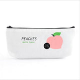 Cute Peaches Pencil Bag - MyPaperPandaShop