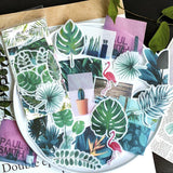 Watercolor Plants Stickers Set: 8 Designs - MyPaperPandaShop