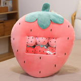 Kawaii Bag of Fruit Stuffed Plushies - MyPaperPandaShop