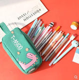 Pastel Dino Pencil Bags: 4 Designs - MyPaperPandaShop