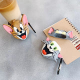 Cute Cat and Mouse AirPod Cases