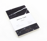 'Note For' Silence Marble Notebook - MyPaperPandaShop