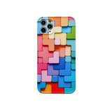 Colorful Puzzle iPhone Case