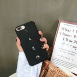 Phases of Moon iPhone Case