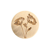 Flowers & Plants Wax Seal Stamps: 15 designs