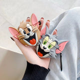 Cute Cat and Mouse AirPod Cases