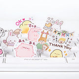 Cute Characters Stickers Set: 6 Designs - MyPaperPandaShop