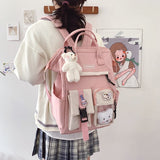 Kawaii Harajuku Style Preppy Backpack: 4 colors
