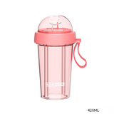 Double Straw Bottle: 4 colors