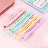 Colorful Highlighters Set of 5: 5 Designs - MyPaperPandaShop