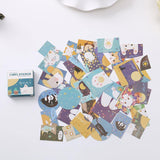 Pocket Japanese Stickers Set: 20 Designs - MyPaperPandaShop
