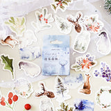 Dreamy Winter Forest Stickers
