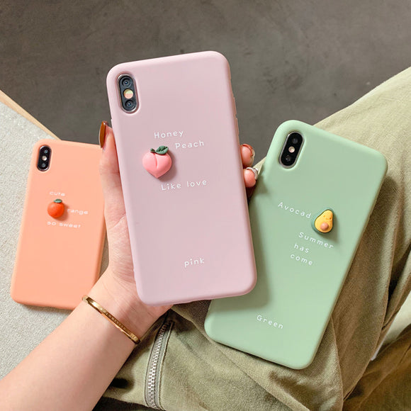 Pastel Fruit iPhone Case