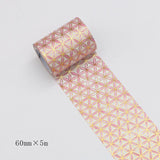 Patterned Gilded Washi Tapes: 6 Designs - MyPaperPandaShop