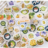 Painted Food Stickers Set - MyPaperPandaShop