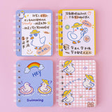 Kawaii Characters Pocket Notebooks: Sets of 4