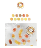 Dots Washi Tape Petals: 8 Designs - MyPaperPandaShop