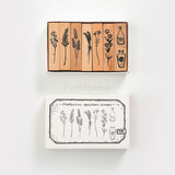 Aesthetic Plants Stamps Set