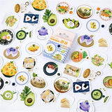 Painted Food Stickers Set - MyPaperPandaShop
