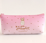 Pink Pineapple Pencil Bags - MyPaperPandaShop