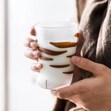 Cat Paw Frosted Glass Cup: 3 designs