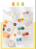 Cute Illustrated Stickers Washi Tape: 8 designs