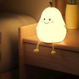 Cute Happy Pear Night Light