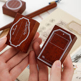 Lists & Border Wooden Stamps: 10 designs