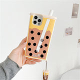 Sipping Boba iPhone Case