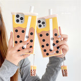 Sipping Boba iPhone Case
