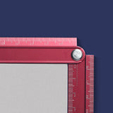 Extendable Aluminum Ruler: 4 colors