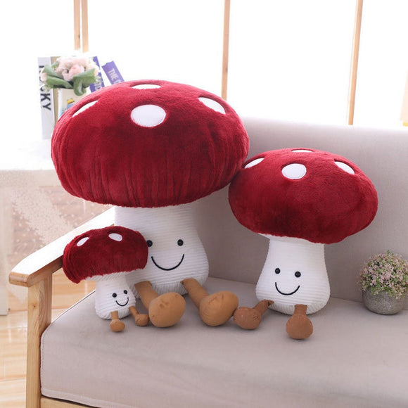 Happy Mushroom Plushie