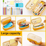 Expandable Korean Style Pencil Case: 9 colors