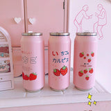 Kawaii Berry Can Bottles