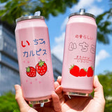 Kawaii Berry Can Bottles